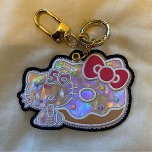 NWOT 2024 Hello Kitty Cafe Truck Exclusive 50th Anniversary Bag Charm / Keychain